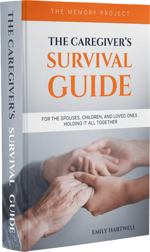The Caregiver's Survival Guide by Emily Hartwell, free bonus guide with Phytomem One